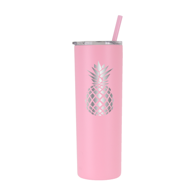 Personalized Pineapple Tumbler - Laser Engraved
