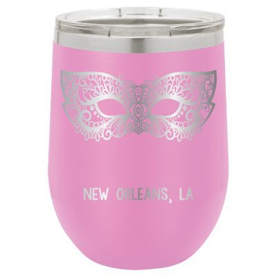 Vaso New Orleans personalizado de 12 oz - grabado con láser