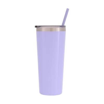 22 oz Personalized Text Tumbler - Vinyl Decal