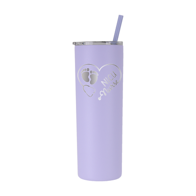 20 oz Personalized NICU Nurse Tumbler - Laser Engraved