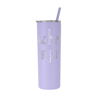 20 oz Personalized Mechanic Tumbler - Laser Engraved