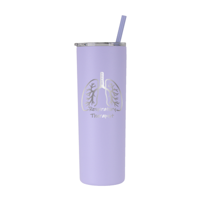 20 oz Personalized Respiratory Therapist Tumbler - Laser Engraved