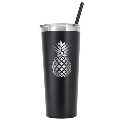 Personalized Pineapple Tumbler - Laser Engraved