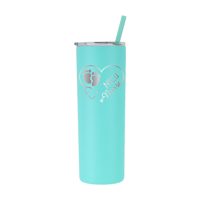 20 oz Personalized NICU Nurse Tumbler - Laser Engraved