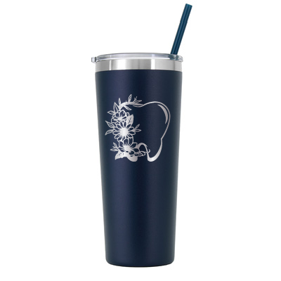 22 oz Personalized Dental Tumbler - Laser Engraved
