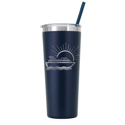 Personalized Cruise Tumbler - Laser Engraved
