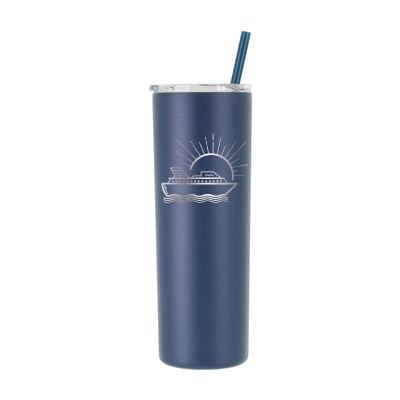 Personalized Cruise Tumbler - Laser Engraved