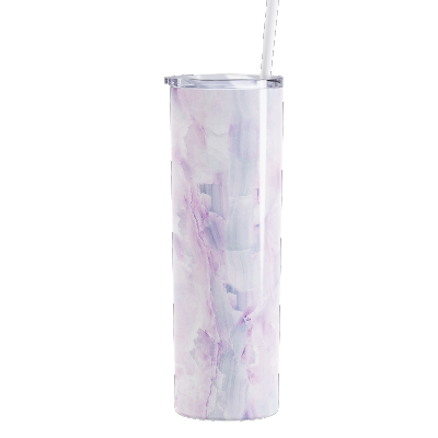 Vaso de texto personalizado de 20 oz - Calcomanía de vinilo