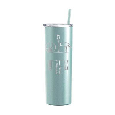 20 oz Personalized Mechanic Tumbler - Laser Engraved