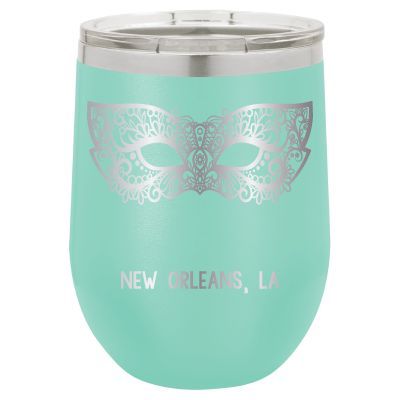 Vaso New Orleans personalizado de 12 oz - grabado con láser