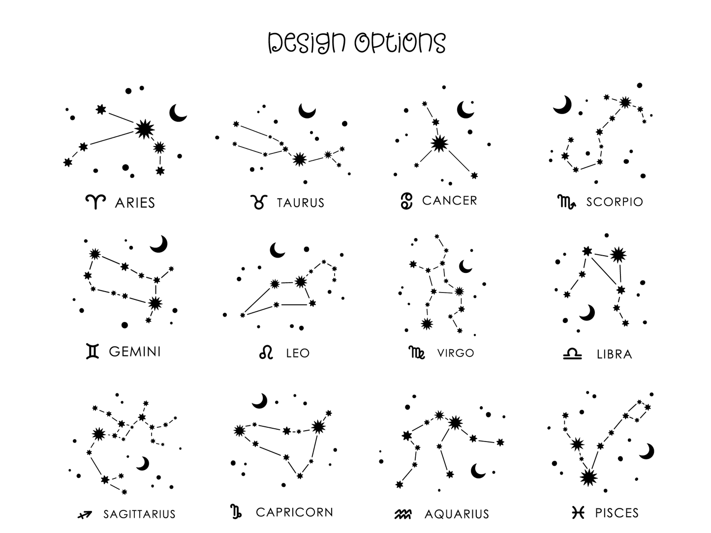 22 oz Personalized Astrology Tumbler - Laser Engraved