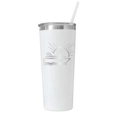 Personalized Cruise Tumbler - Laser Engraved