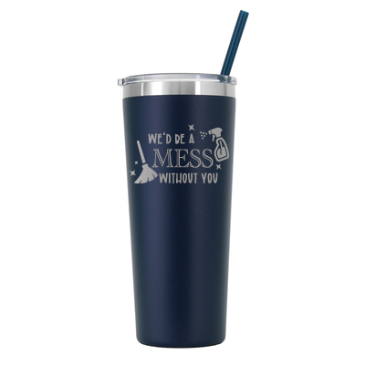 22 oz Personalized House Keeper Tumbler - Laser Engraved