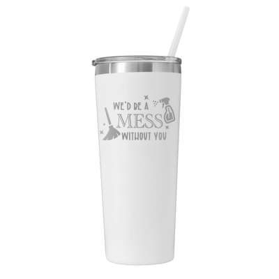 22 oz Personalized House Keeper Tumbler - Laser Engraved
