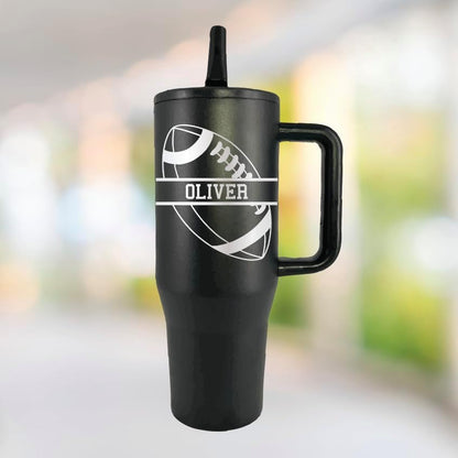 AVITO Personalized Coach Gift - Laser Engraved - Vacuum Insulated - 40 oz Tumbler with Lid - Sports Tumbler - Coach Coffee Mug - Coach Appreciation - End of Year Gift
