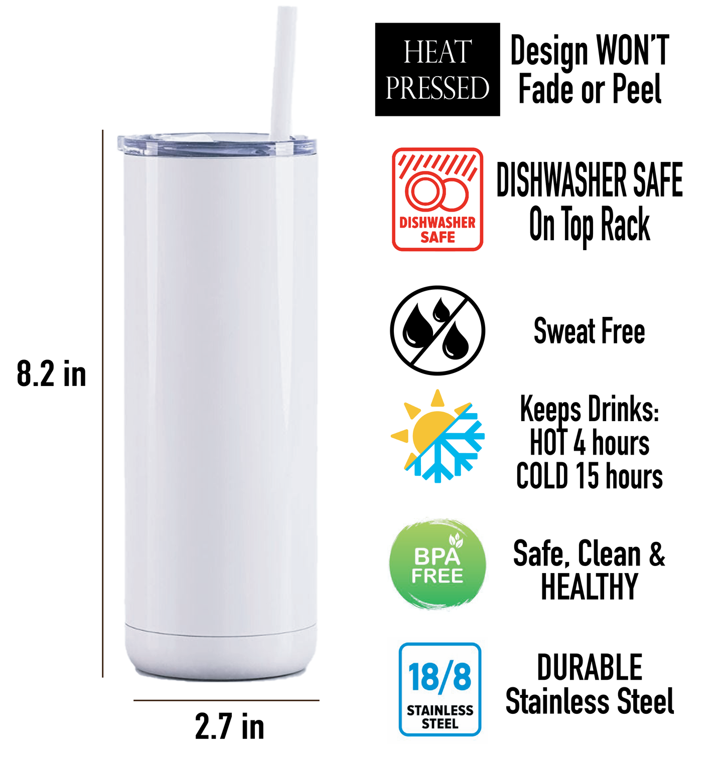 20 oz Maker Personalized "Gay AF" Tumbler