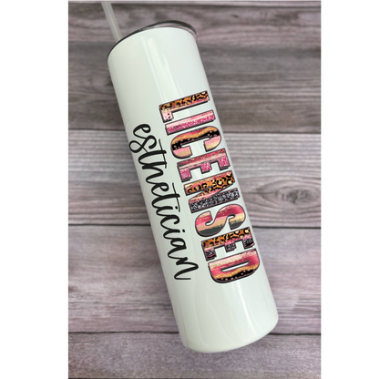 30 oz Personalized Esthetician Tumbler