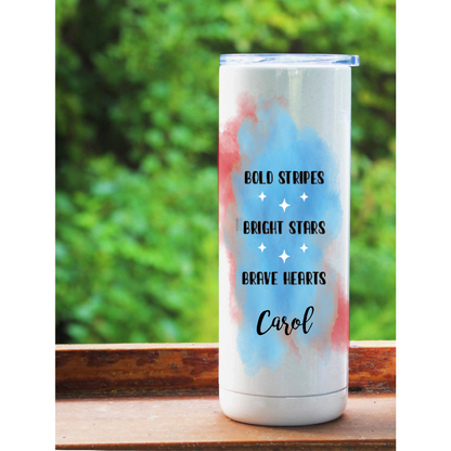 20 oz Maker Personalized Independence Day Tumbler