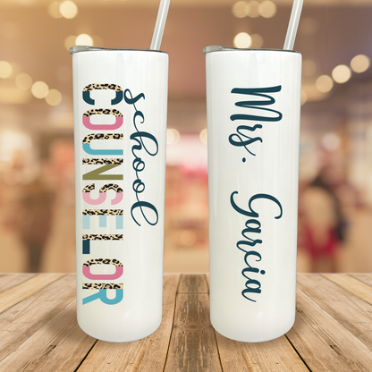 30 oz Personalized Counselor Tumbler