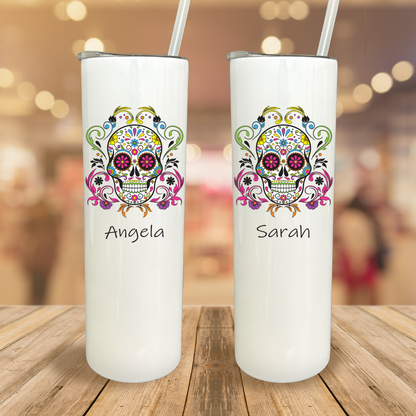 Vaso de calavera de azúcar personalizado Maker de 20 oz