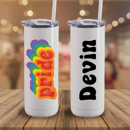 Vaso Maker personalizado Retro Pride de 20 oz