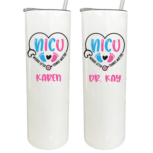 30 oz Personalized NICU Tumbler