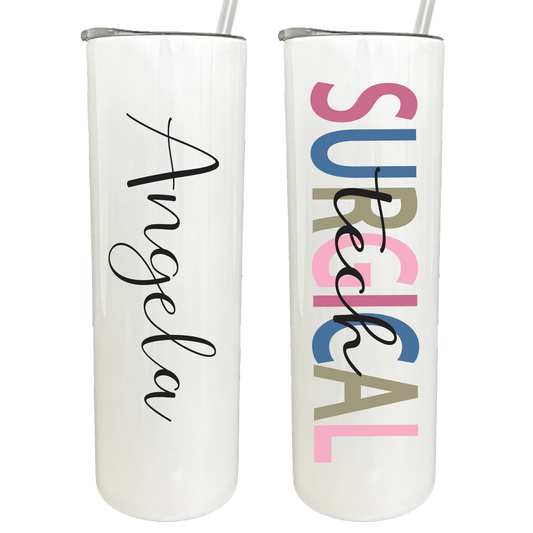 30 oz Personalized Surgical Tech Tumbler