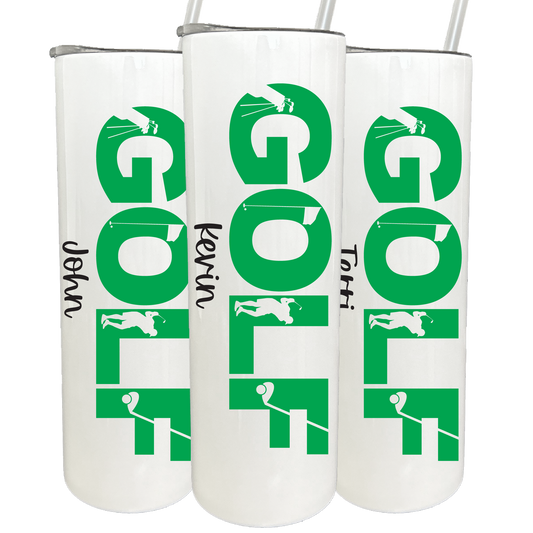 30 oz Personalized Golf Tumbler