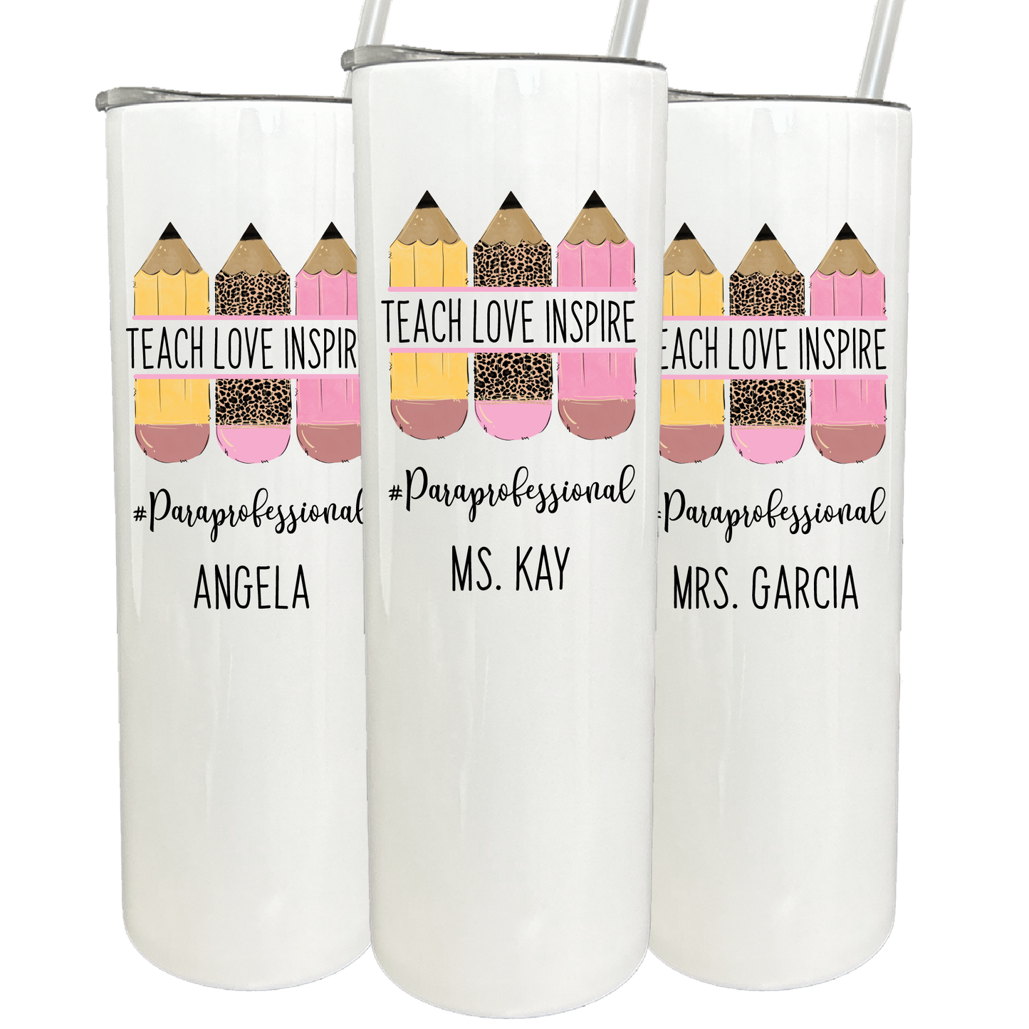 30 oz Personalized Paraprofessional Tumbler