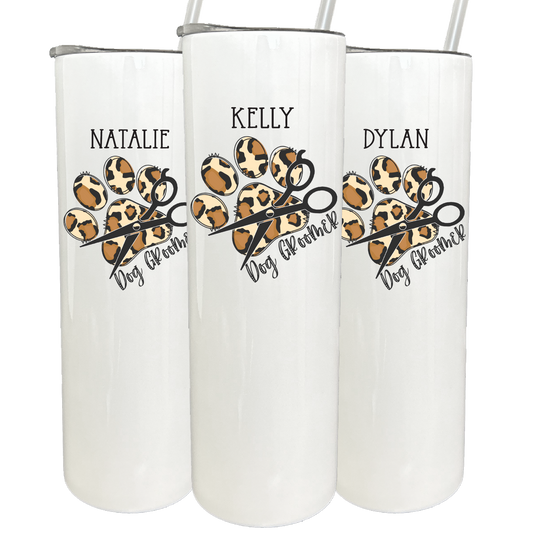 30 oz Personalized Pet Groomer Tumbler