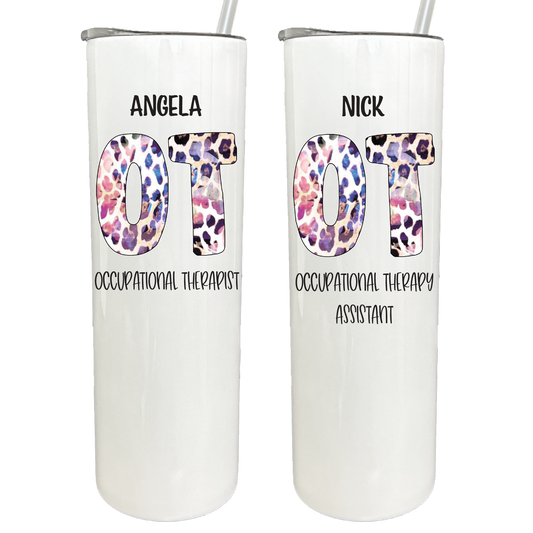 30 oz Personalized Occupational Therapist Tumbler