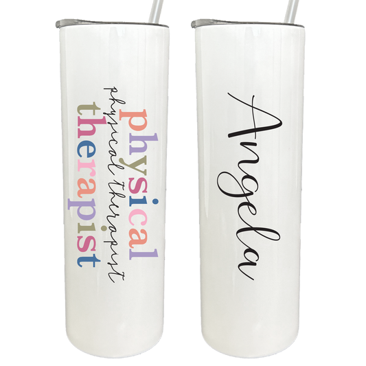 30 oz Personalized Physical Therapist Tumbler