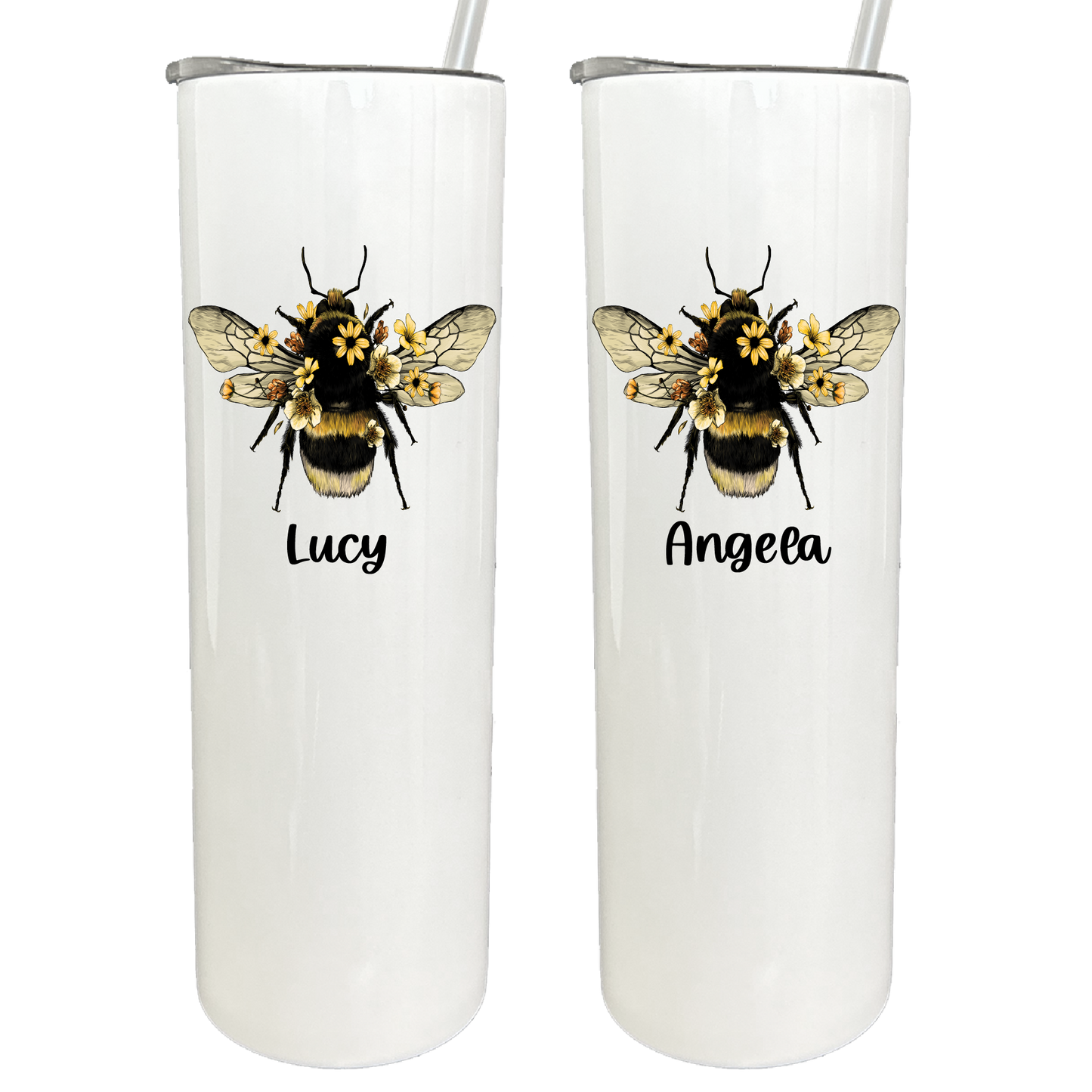 30 oz Personalized Bee Tumbler