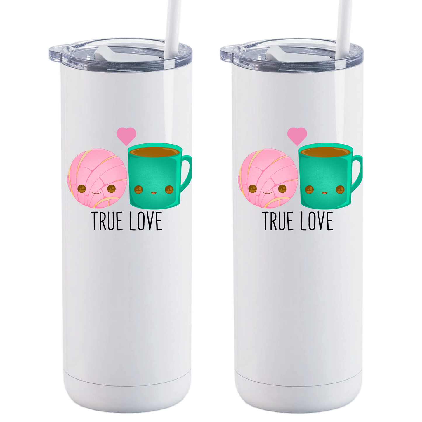 Personalized Concha True Love Tumbler