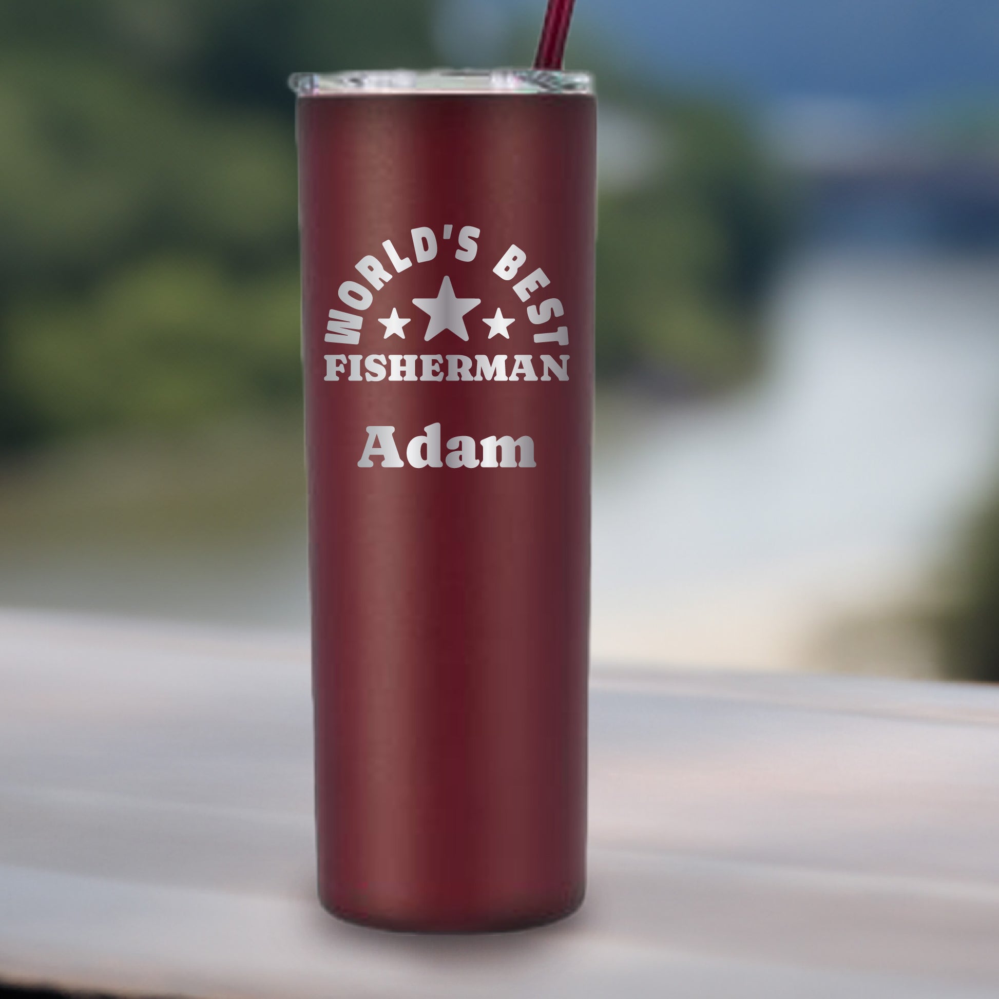 20 oz Personalized World's Best Tumbler Laser Engraved – Avito