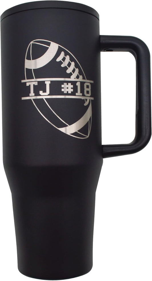 AVITO Personalized Coach Gift - Laser Engraved - Vacuum Insulated - 40 oz Tumbler with Lid - Sports Tumbler - Coach Coffee Mug - Coach Appreciation - End of Year Gift