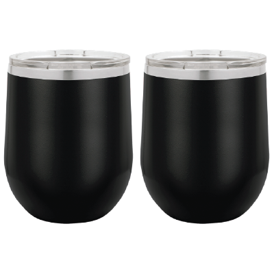 Vaso de vino divertido personalizado de 12 oz - Grabado con láser