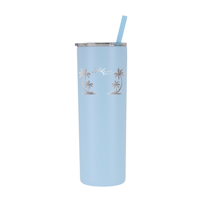 Vaso de playa personalizado de 20 oz - Grabado con láser