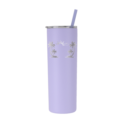 Vaso de playa personalizado de 20 oz - Grabado con láser