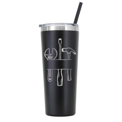 Elemental Artisan Stainless Steel Tumbler - 16 oz. (Laser Engraved)