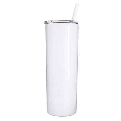 20 Oz Stainless Steel Tapered Skinny Tumbler With Handle – IDC Emporium