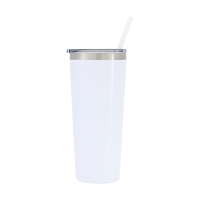 22 oz Personalized Text Tumbler - Vinyl Decal